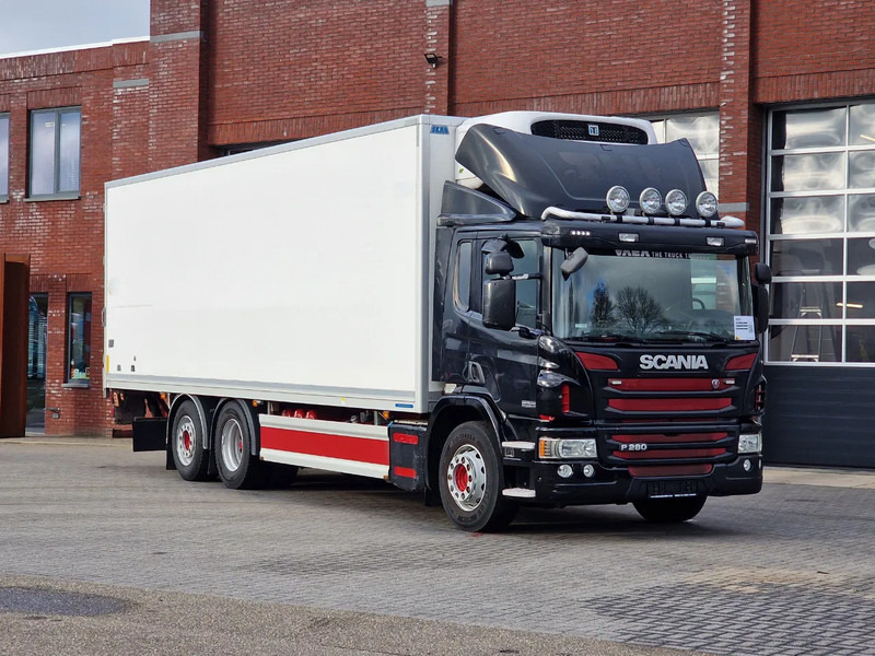 Scania P280 6x2*4 - Thermoking frigo - Loadlift - Steering axle - Full air - 5.10 WB - Refrigerator truck: picture 1 Scania P280 6x2*4 - Thermoking frigo - Loadlift - Steering axle - Full air - 5.10 WB - Refrigerator truck: picture 1