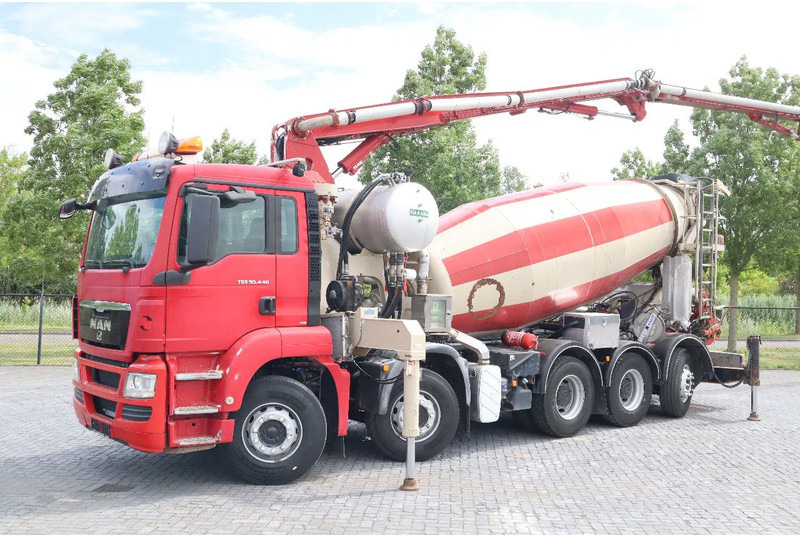MAN TGS 50.440 | 10X4*6 | SARAKA 28 METER | 8M3 MIXER - Concrete pump truck: picture 3 MAN TGS 50.440 | 10X4*6 | SARAKA 28 METER | 8M3 MIXER - Concrete pump truck: picture 3