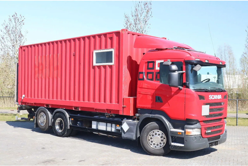Scania G490 | 6X2 | RETARDER | BDF | MOBILE WORKSHOP | WERKSTATT - Cab chassis truck: picture 3 Scania G490 | 6X2 | RETARDER | BDF | MOBILE WORKSHOP | WERKSTATT - Cab chassis truck: picture 3