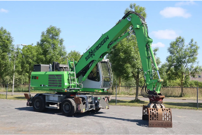 Sennebogen 818 M K9 ULM | SORTING GRAB | GOOD CONDITION - Waste/ Industry handler: picture 5 Sennebogen 818 M K9 ULM | SORTING GRAB | GOOD CONDITION - Waste/ Industry handler: picture 5