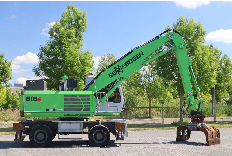 Sennebogen 818 M K9 ULM | SORTING GRAB | GOOD CONDITION - Wheel excavator: picture 4 Sennebogen 818 M K9 ULM | SORTING GRAB | GOOD CONDITION - Wheel excavator: picture 4