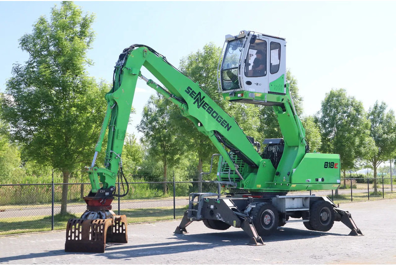 Sennebogen 818 M K9 ULM | SORTING GRAB | GOOD CONDITION - Waste/ Industry handler: picture 2 Sennebogen 818 M K9 ULM | SORTING GRAB | GOOD CONDITION - Waste/ Industry handler: picture 2