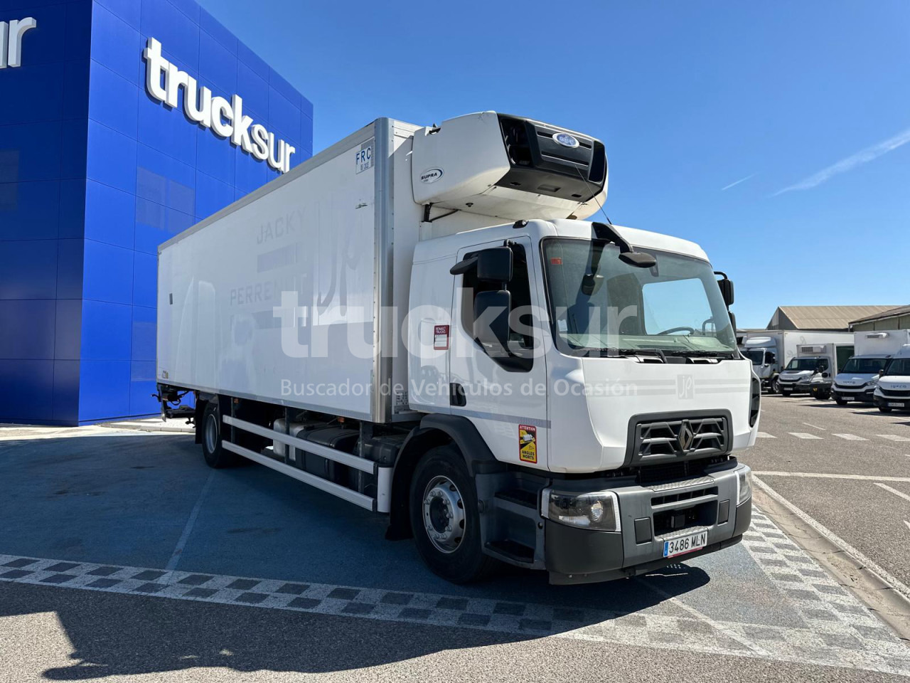 RENAULT D18.320 FNA - Refrigerator truck: picture 2 RENAULT D18.320 FNA - Refrigerator truck: picture 2