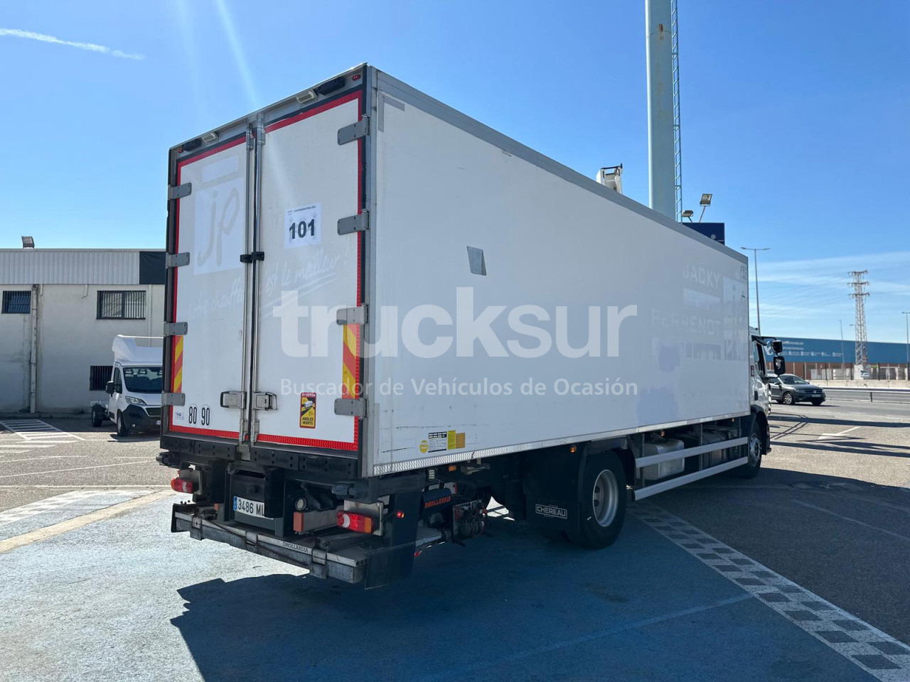 RENAULT D18.320 FNA - Refrigerator truck: picture 3 RENAULT D18.320 FNA - Refrigerator truck: picture 3