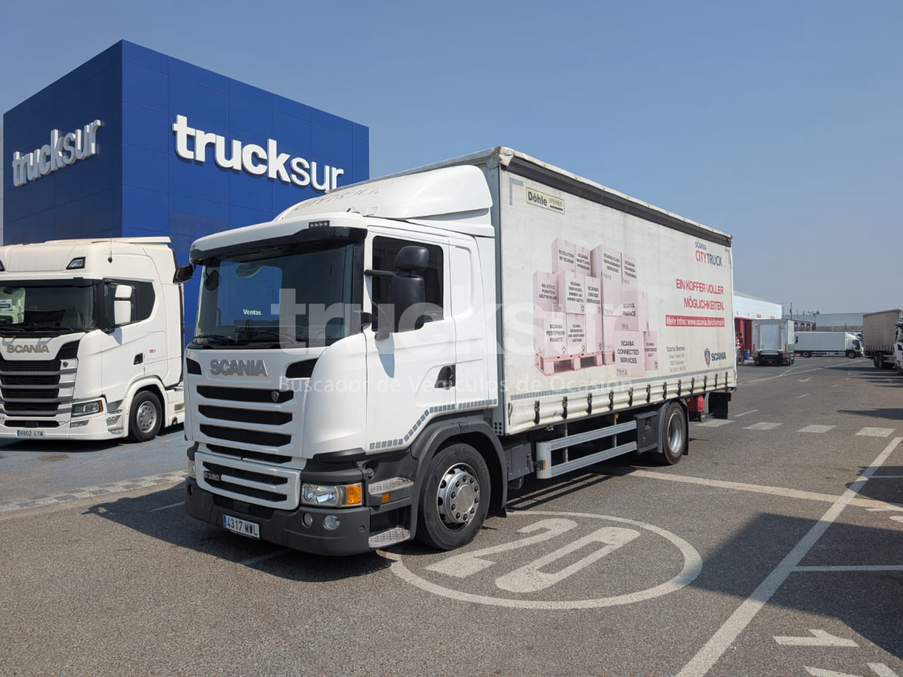 SCANIA G320.18 - Curtainsider truck: picture 1 SCANIA G320.18 - Curtainsider truck: picture 1