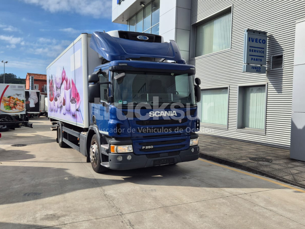 SCANIA P250 - Refrigerator truck: picture 2 SCANIA P250 - Refrigerator truck: picture 2