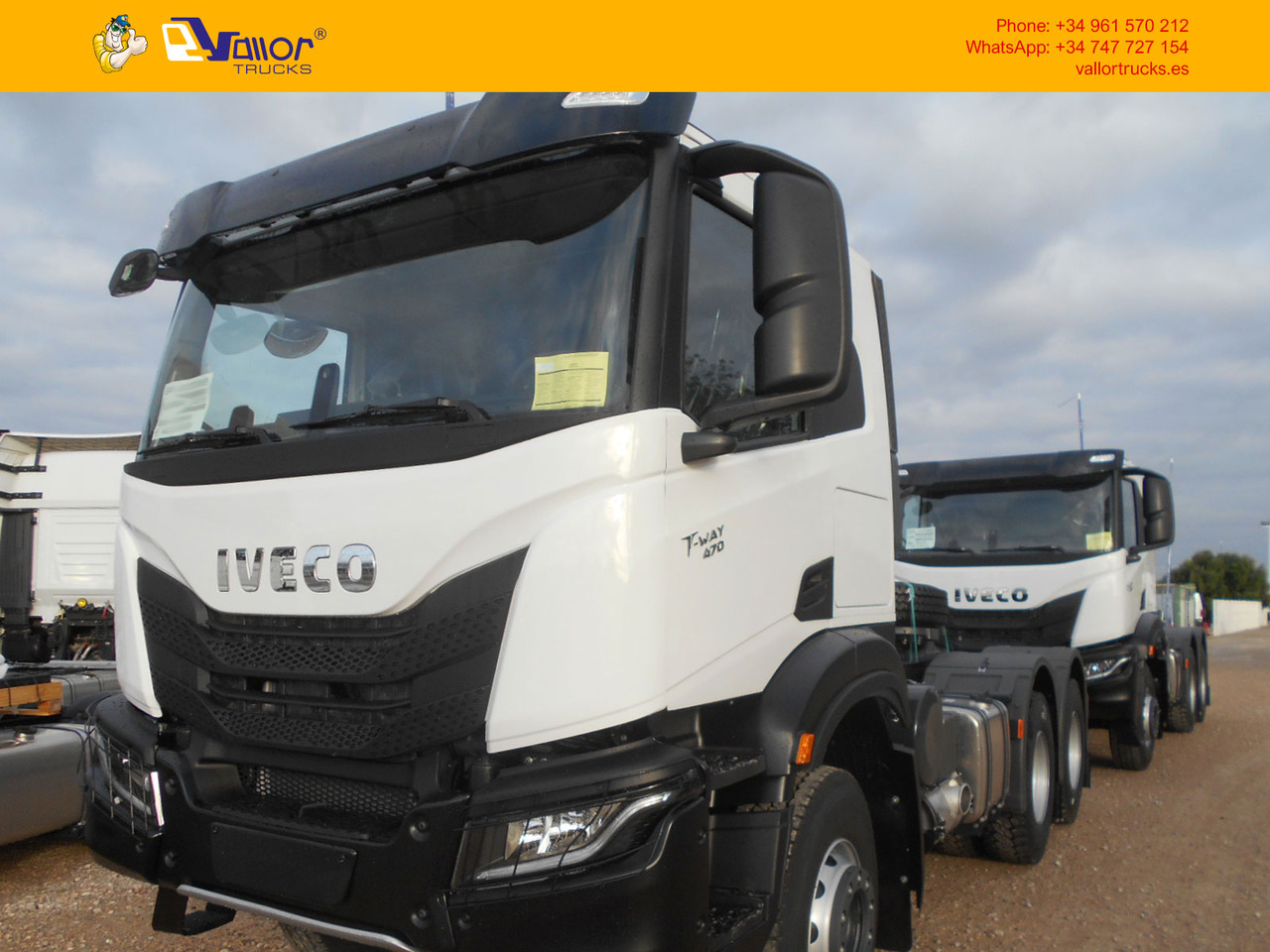 IVECO T-WAY 470 6x4 - - ONLY FOR EXPORT - Tractor unit: picture 2 IVECO T-WAY 470 6x4 - - ONLY FOR EXPORT - Tractor unit: picture 2