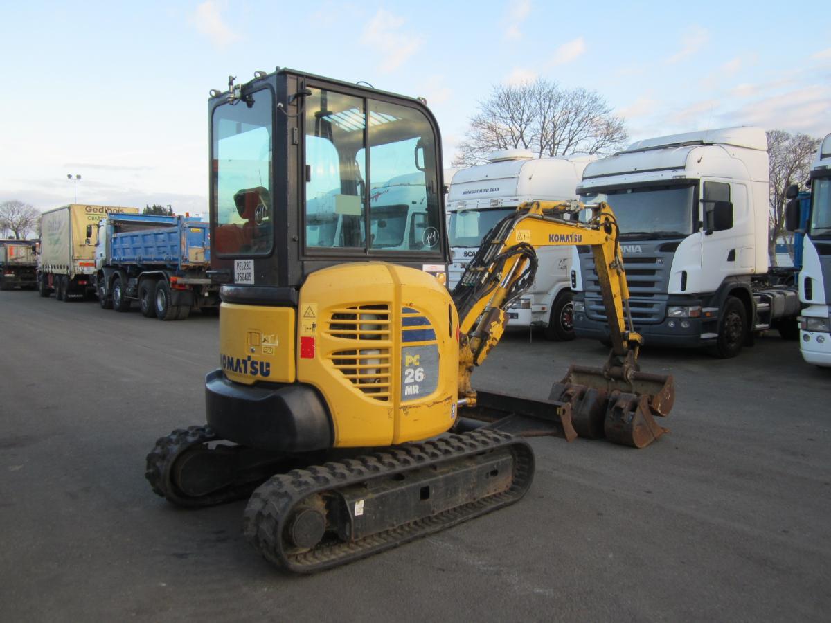 Komatsu PC26MR-3 - Mini excavator: picture 3 Komatsu PC26MR-3 - Mini excavator: picture 3