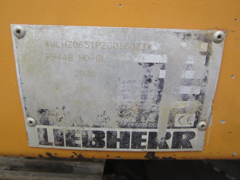 Liebherr R944 Litronic HD-SL - Crawler excavator: picture 5 Liebherr R944 Litronic HD-SL - Crawler excavator: picture 5