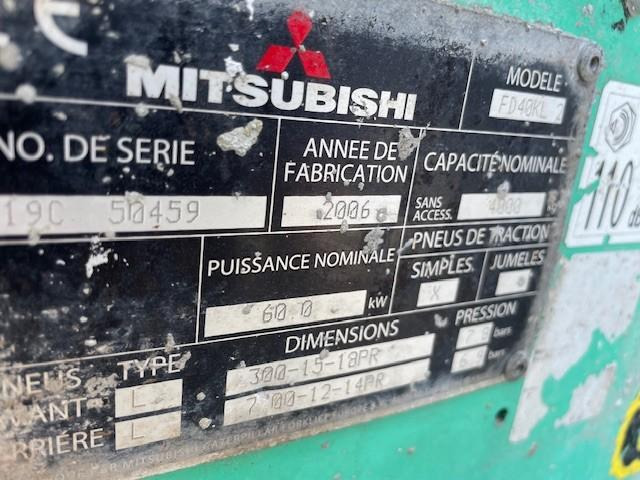 Mitsubishi FD40KL - Diesel forklift: picture 3 Mitsubishi FD40KL - Diesel forklift: picture 3