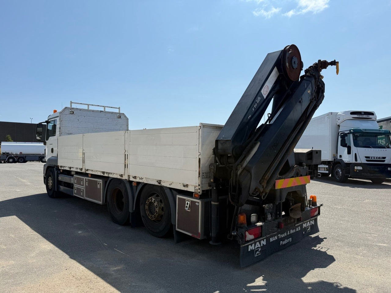 MAN TGS 26.400 6x2 HMF 2620 K5 / Engine Damage - Crane truck: picture 4 MAN TGS 26.400 6x2 HMF 2620 K5 / Engine Damage - Crane truck: picture 4