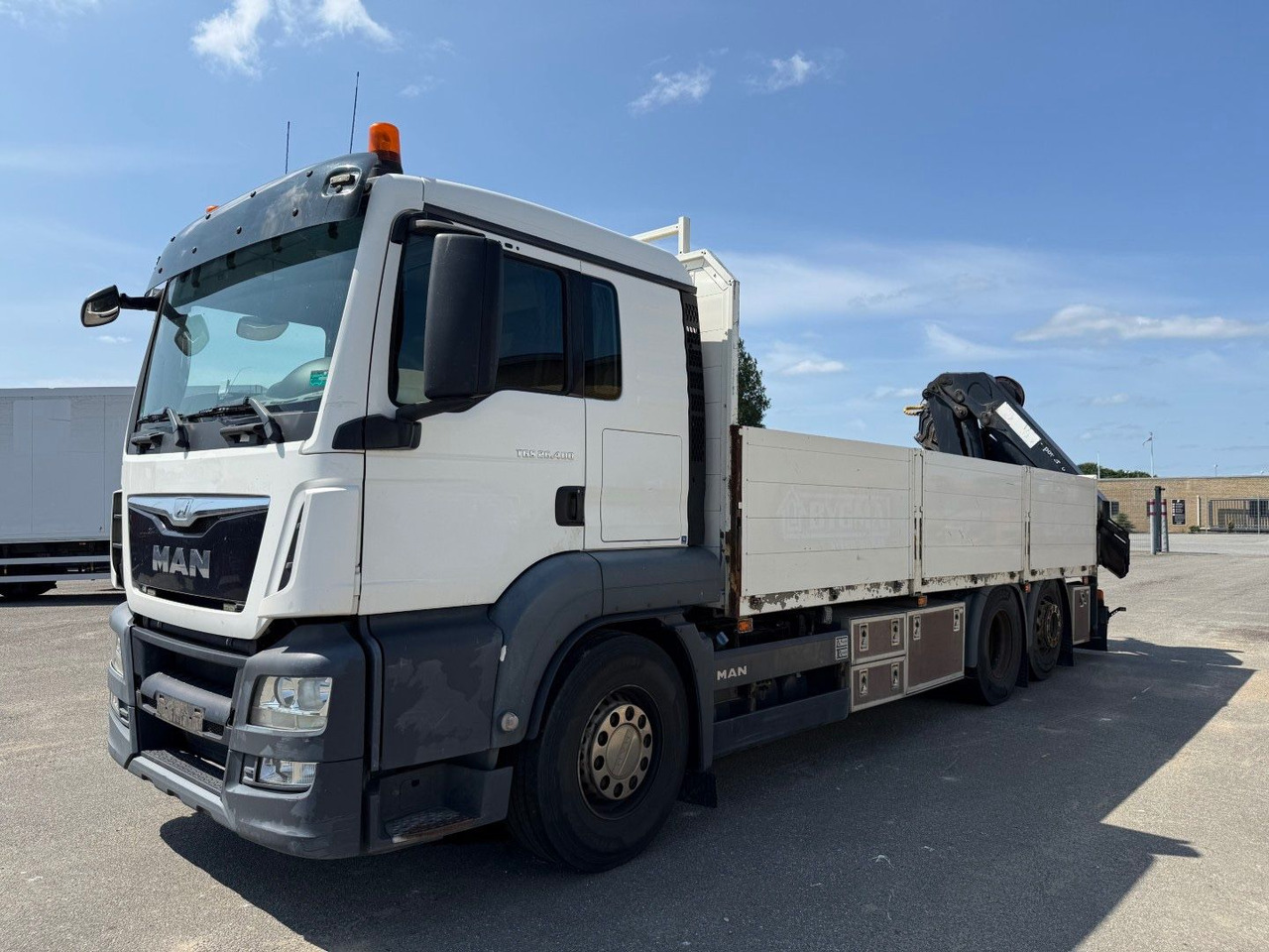 MAN TGS 26.400 6x2 HMF 2620 K5 / Engine Damage - Crane truck: picture 1 MAN TGS 26.400 6x2 HMF 2620 K5 / Engine Damage - Crane truck: picture 1