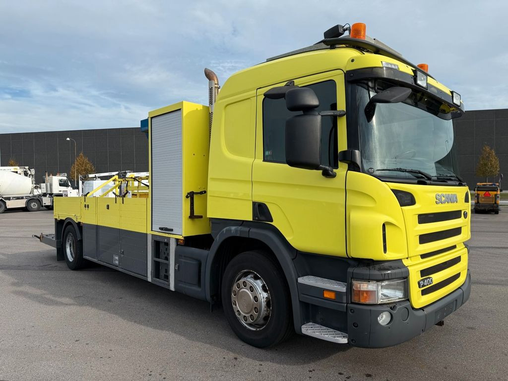 Scania P400 LB 4x2 MLB Euro 5 - 324 tkm. Scania P400 LB 4x2 MLB Euro 5 - 324 tkm. - Dropside/ Flatbed truck, Crane truck: picture 2 Scania P400 LB 4x2 MLB Euro 5 - 324 tkm. Scania P400 LB 4x2 MLB Euro 5 - 324 tkm. - Dropside/ Flatbed truck, Crane truck: picture 2