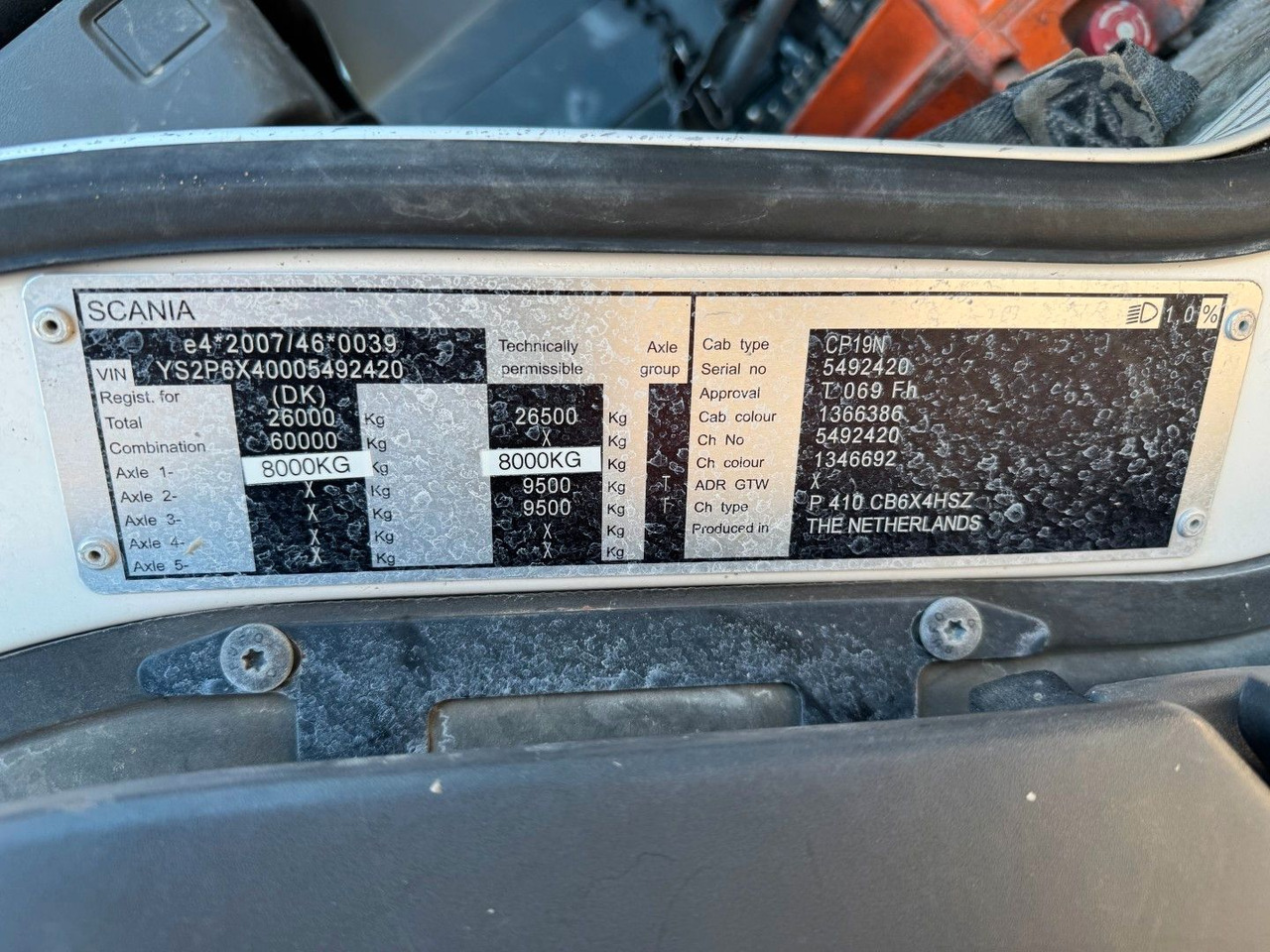 Concrete pump truck Scania P410 6x4 Liebherr THP 140 H 24 M4XH Concretepump: picture 7 Concrete pump truck Scania P410 6x4 Liebherr THP 140 H 24 M4XH Concretepump: picture 7