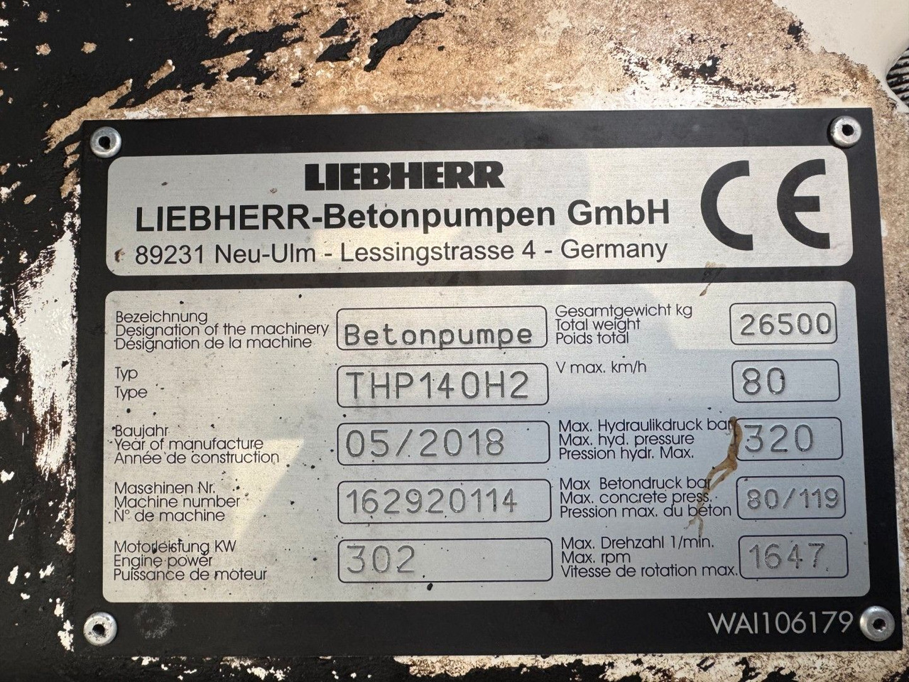 Concrete pump truck Scania P410 6x4 Liebherr THP 140 H 24 M4XH Concretepump: picture 11 Concrete pump truck Scania P410 6x4 Liebherr THP 140 H 24 M4XH Concretepump: picture 11