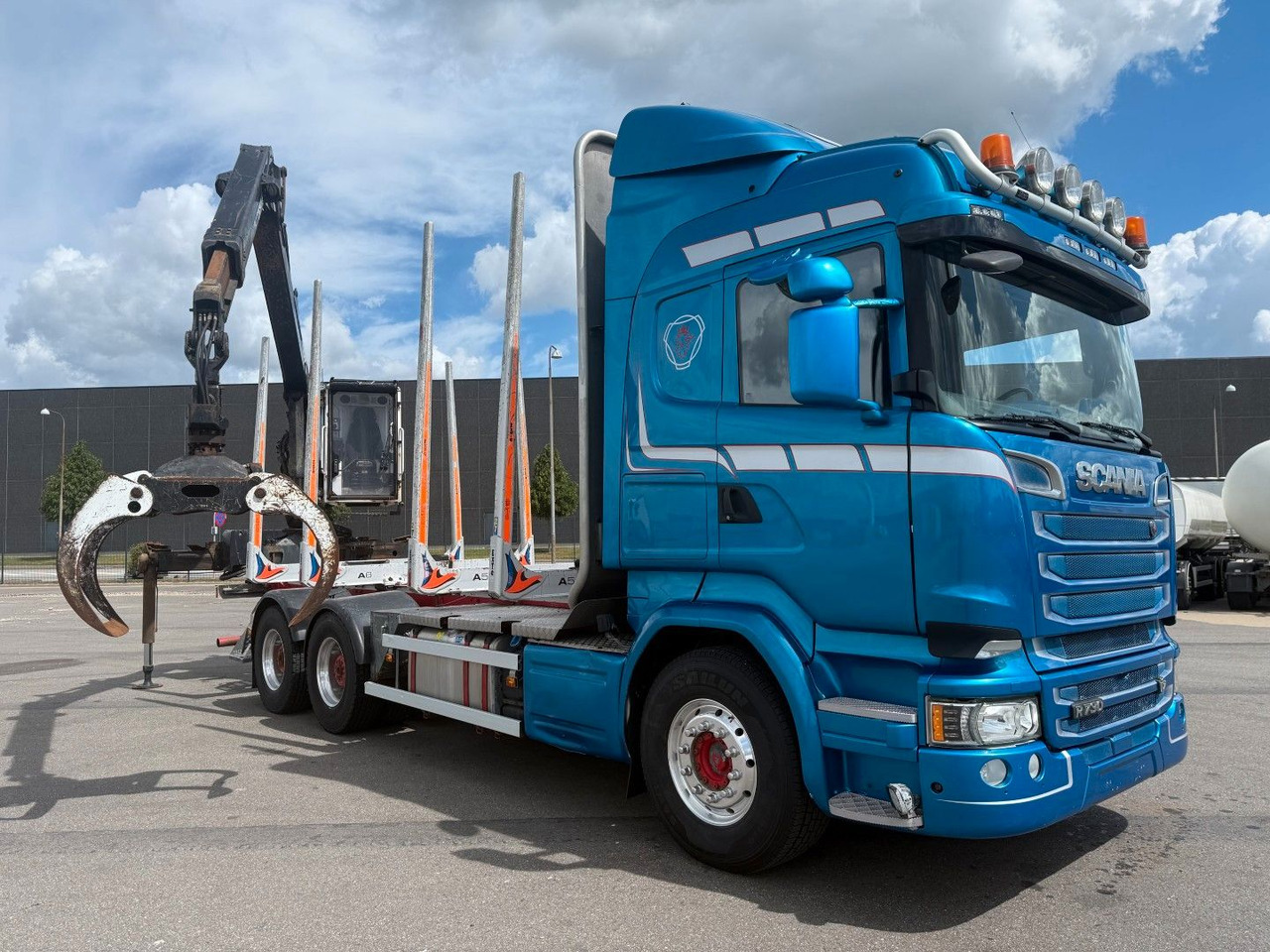 Scania R730 V8 6x4 Palfinger Epsilon M12L80 / Holz - Timber truck, Crane truck: picture 5 Scania R730 V8 6x4 Palfinger Epsilon M12L80 / Holz - Timber truck, Crane truck: picture 5