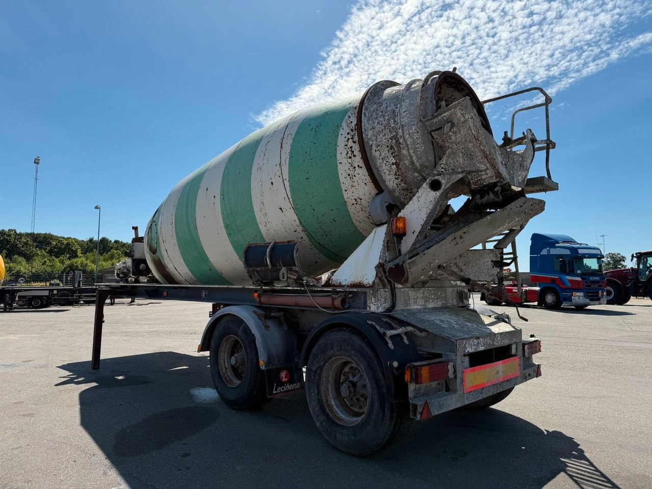 Le Cinena 12 m2 Baruval 2 axle Concrete trailer Lecinena 12 m3 Baruval 2 achse Beton/Concrete mixer - Semi-trailer: picture 4 Le Cinena 12 m2 Baruval 2 axle Concrete trailer Lecinena 12 m3 Baruval 2 achse Beton/Concrete mixer - Semi-trailer: picture 4