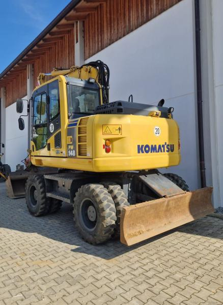 Komatsu PW148-8 - Wheel excavator: picture 4 Komatsu PW148-8 - Wheel excavator: picture 4