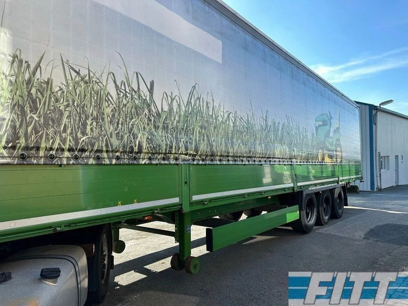 Krone SD 3 ass BPW trommel - schuifzeilen/dak, alu borden - Curtainsider semi-trailer: picture 4 Krone SD 3 ass BPW trommel - schuifzeilen/dak, alu borden - Curtainsider semi-trailer: picture 4