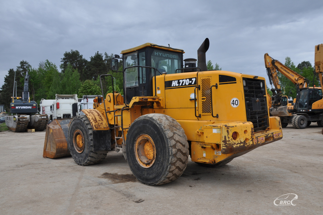 Hyundai HL770-7 - Wheel loader: picture 4 Hyundai HL770-7 - Wheel loader: picture 4
