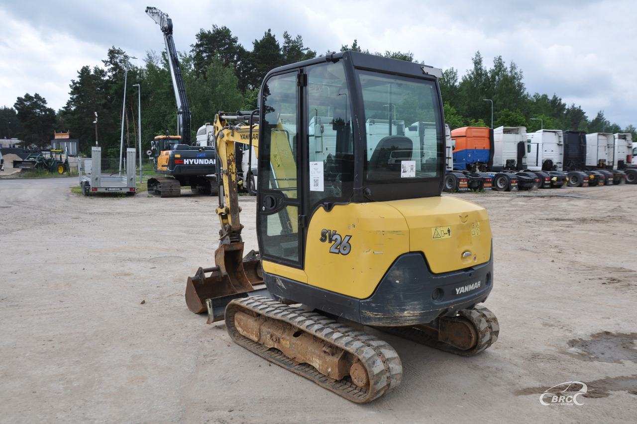 Yanmar SV26 - Mini excavator: picture 4 Yanmar SV26 - Mini excavator: picture 4