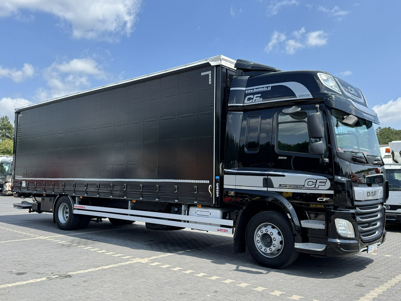 DAF CF 320 E6 Winda Firana Tył Drzwi Dach Zsuwany Długi 9.40m - Curtainsider truck: picture 5 DAF CF 320 E6 Winda Firana Tył Drzwi Dach Zsuwany Długi 9.40m - Curtainsider truck: picture 5