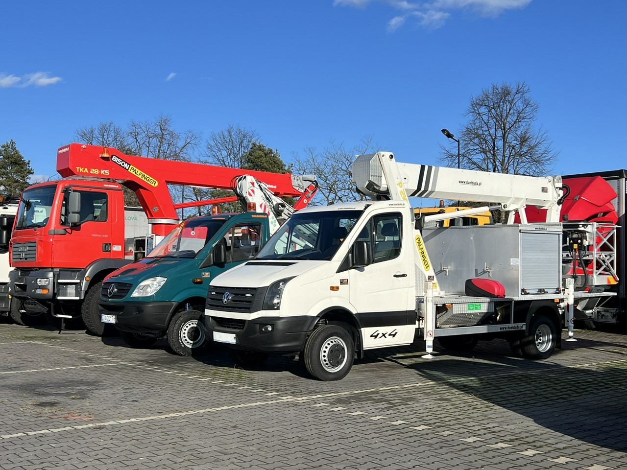 Iveco Volkswagen Crafter 4x4 Zwyżka 21m Palfinger P210BK JIP-Ogon udt - Truck mounted aerial platform: picture 1 Iveco Volkswagen Crafter 4x4 Zwyżka 21m Palfinger P210BK JIP-Ogon udt - Truck mounted aerial platform: picture 1
