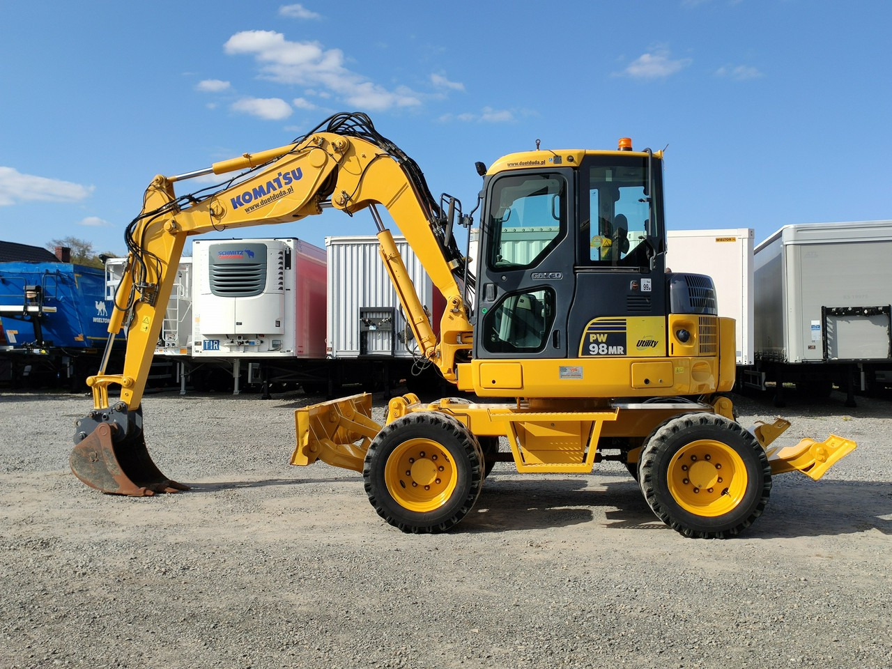 Komatsu PW 98 MR 8 Pług + Podpory 10ton Szybkozłącze - Wheel excavator: picture 4 Komatsu PW 98 MR 8 Pług + Podpory 10ton Szybkozłącze - Wheel excavator: picture 4