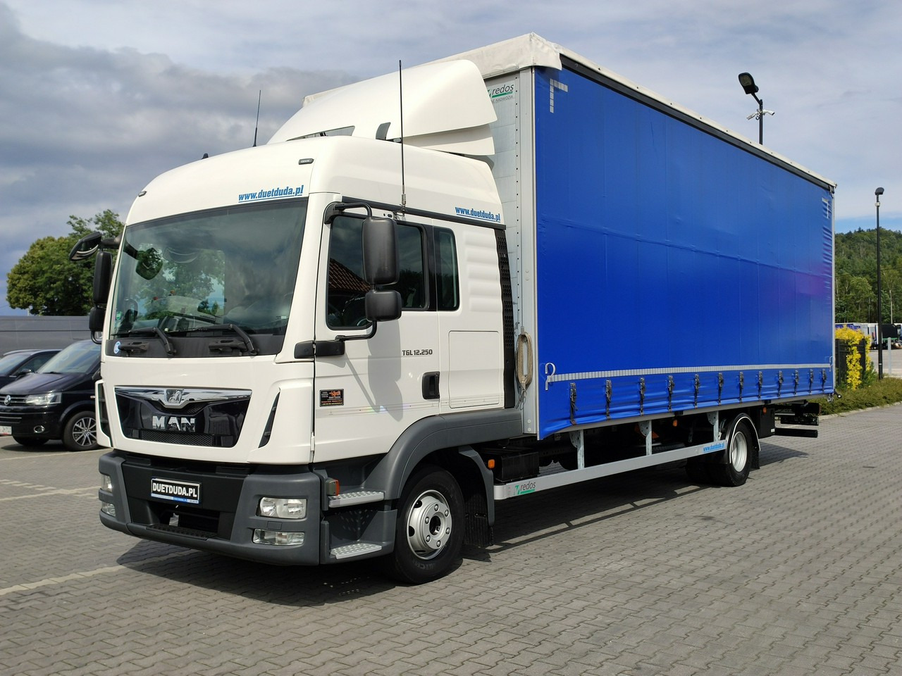 MAN TGL12.250 E6 Firana Tył Drzwi Dach Zsuwany Bogato Wyposażony - Curtainsider truck: picture 3 MAN TGL12.250 E6 Firana Tył Drzwi Dach Zsuwany Bogato Wyposażony - Curtainsider truck: picture 3