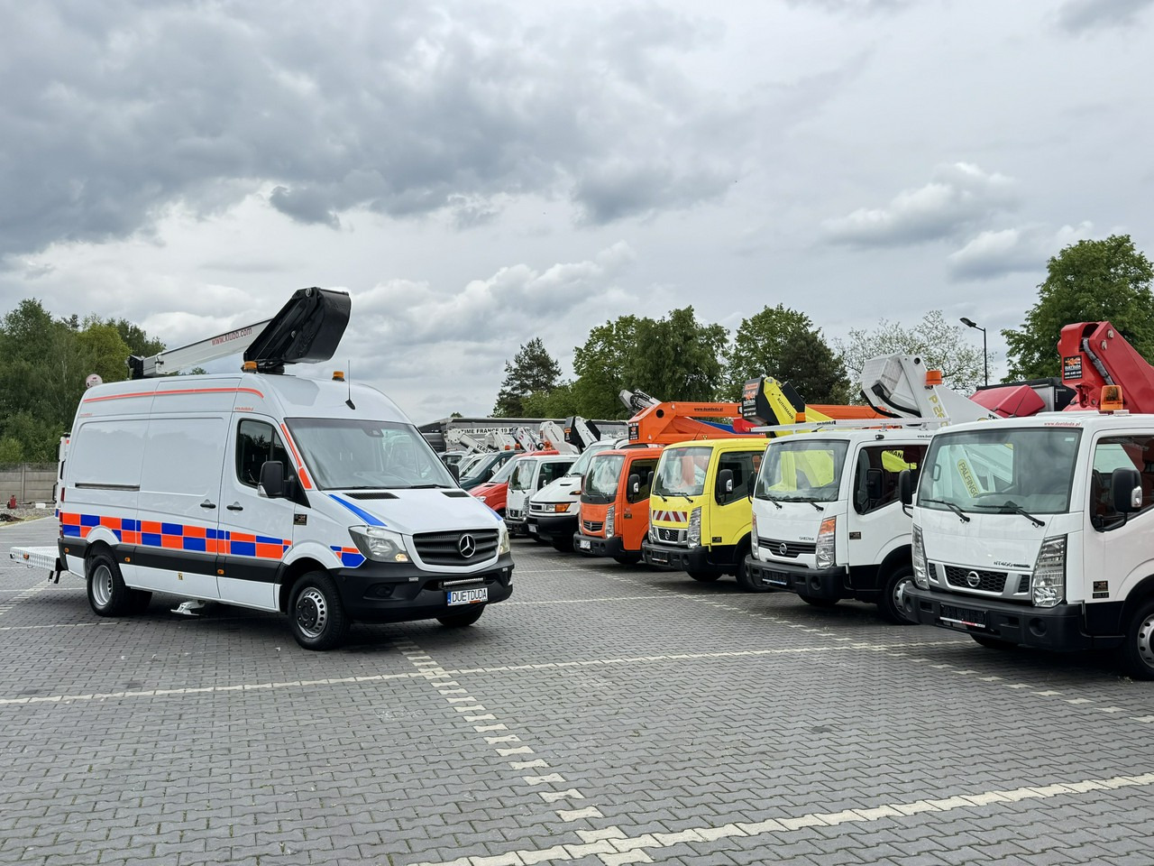 Mercedes Sprinter Zwyżka Podnośnik Koszowy KLUBB K42P UDT WUMAG GSR - Truck mounted aerial platform: picture 1 Mercedes Sprinter Zwyżka Podnośnik Koszowy KLUBB K42P UDT WUMAG GSR - Truck mounted aerial platform: picture 1