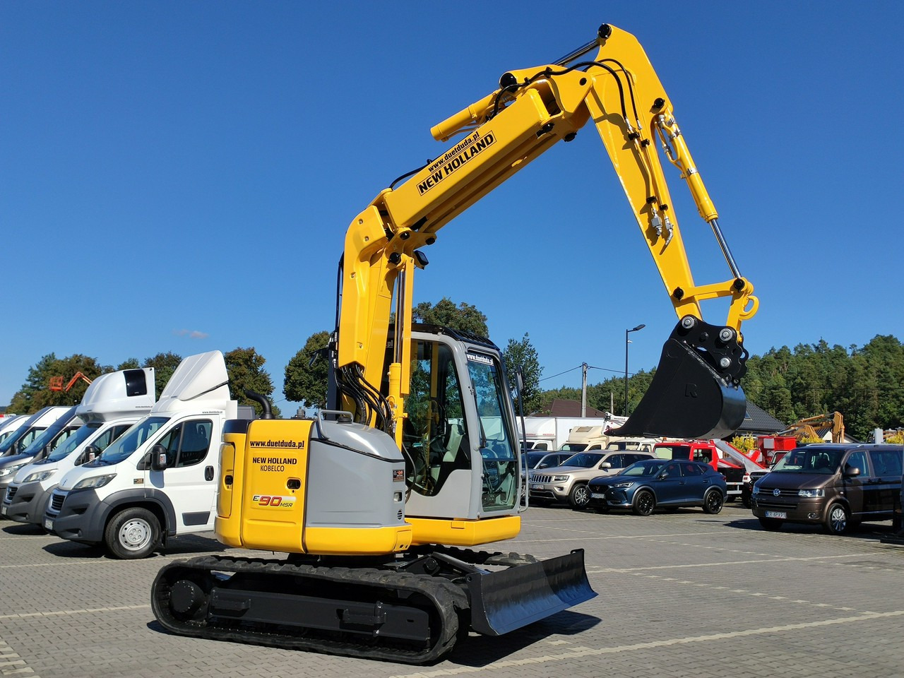 New Holland E90B SR -2 Gąsienicowa 10ton - Mini excavator: picture 2 New Holland E90B SR -2 Gąsienicowa 10ton - Mini excavator: picture 2
