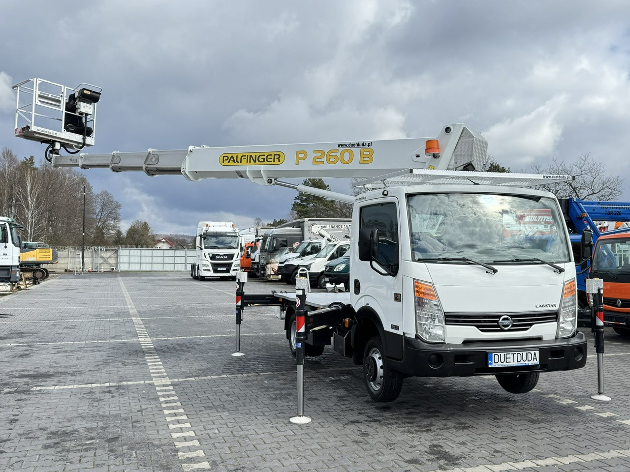 Nissan Cabstar - Truck mounted aerial platform: picture 3 Nissan Cabstar - Truck mounted aerial platform: picture 3