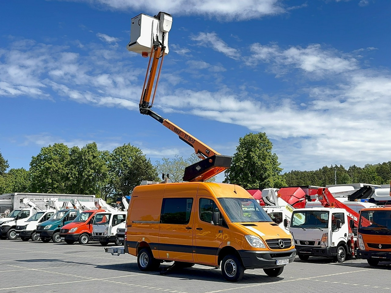 Mercedes Sprinter Zwyżka Podnośnik Koszowy VERSALIFT KLUBB ET-36-LF UDT - Other machinery: picture 1 Mercedes Sprinter Zwyżka Podnośnik Koszowy VERSALIFT KLUBB ET-36-LF UDT - Other machinery: picture 1