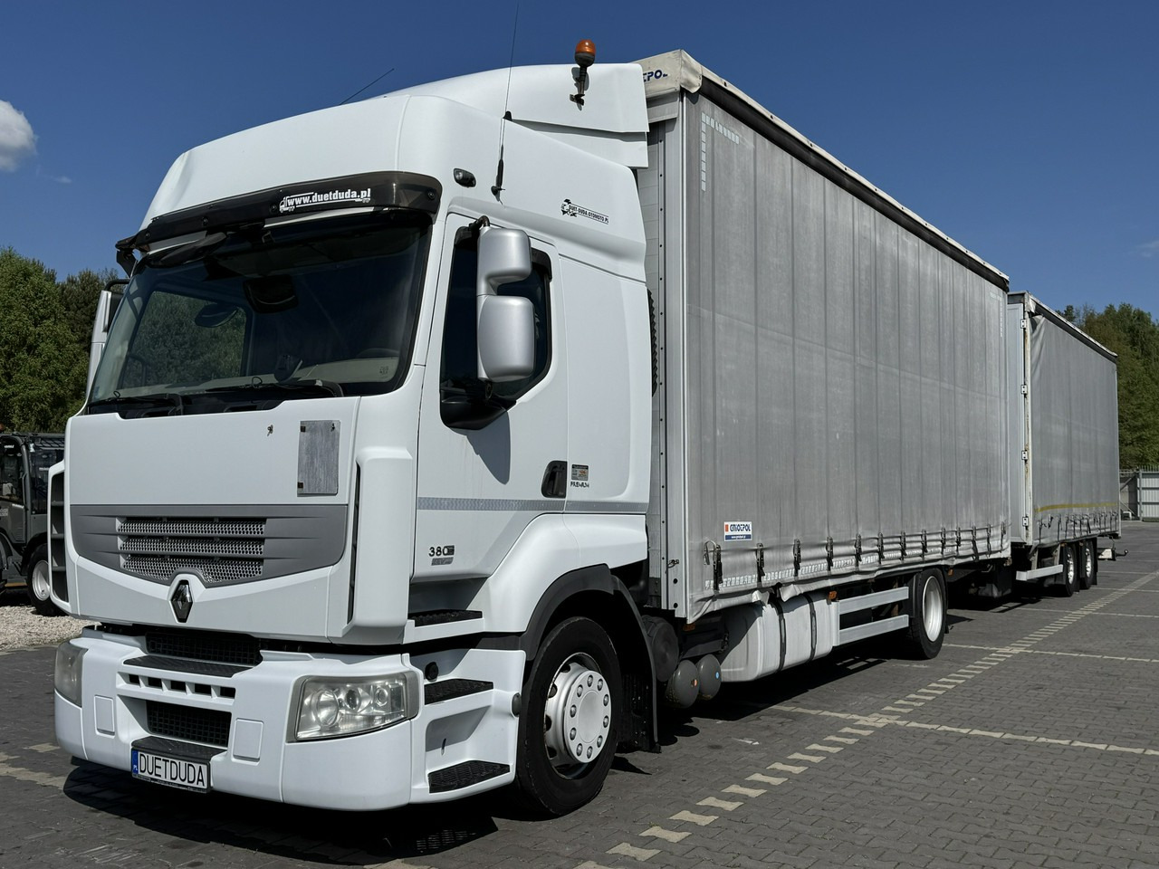 Renault Premium 380 DXi Euro 5 Firana 19 Palet Dach Zsuwany 18ton DMC - Other machinery: picture 5 Renault Premium 380 DXi Euro 5 Firana 19 Palet Dach Zsuwany 18ton DMC - Other machinery: picture 5