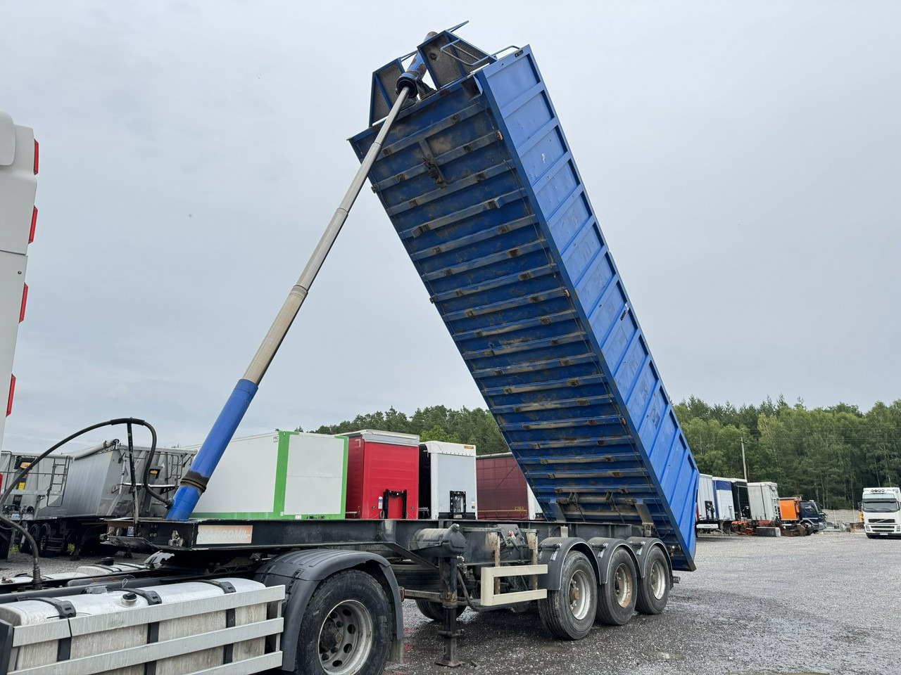 Ovibos Kargomil 35m STALOWA OKAZJA Stan Dobry !!! - Tipper semi-trailer: picture 1 Ovibos Kargomil 35m STALOWA OKAZJA Stan Dobry !!! - Tipper semi-trailer: picture 1