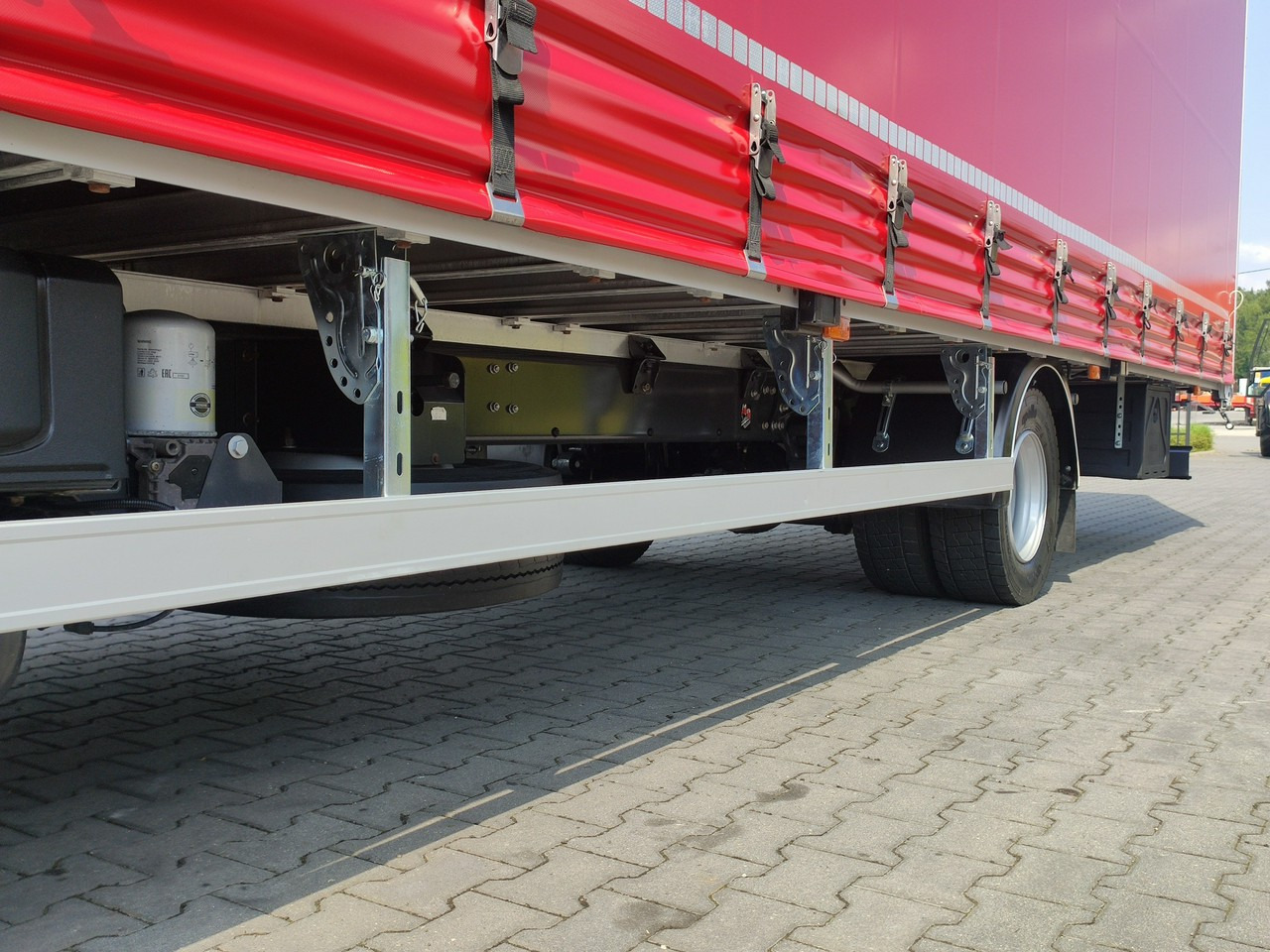 Curtainsider truck Renault D12.240 E6 Firana Tył Drzwi Dach Zsuwany Długa 830cm: picture 6