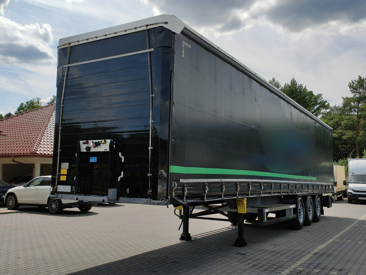 Schmitz Cargobull SCB Firana Standard Oś Podnoszona Super Stan UNIKAT !!! - Curtainsider semi-trailer: picture 4 Schmitz Cargobull SCB Firana Standard Oś Podnoszona Super Stan UNIKAT !!! - Curtainsider semi-trailer: picture 4