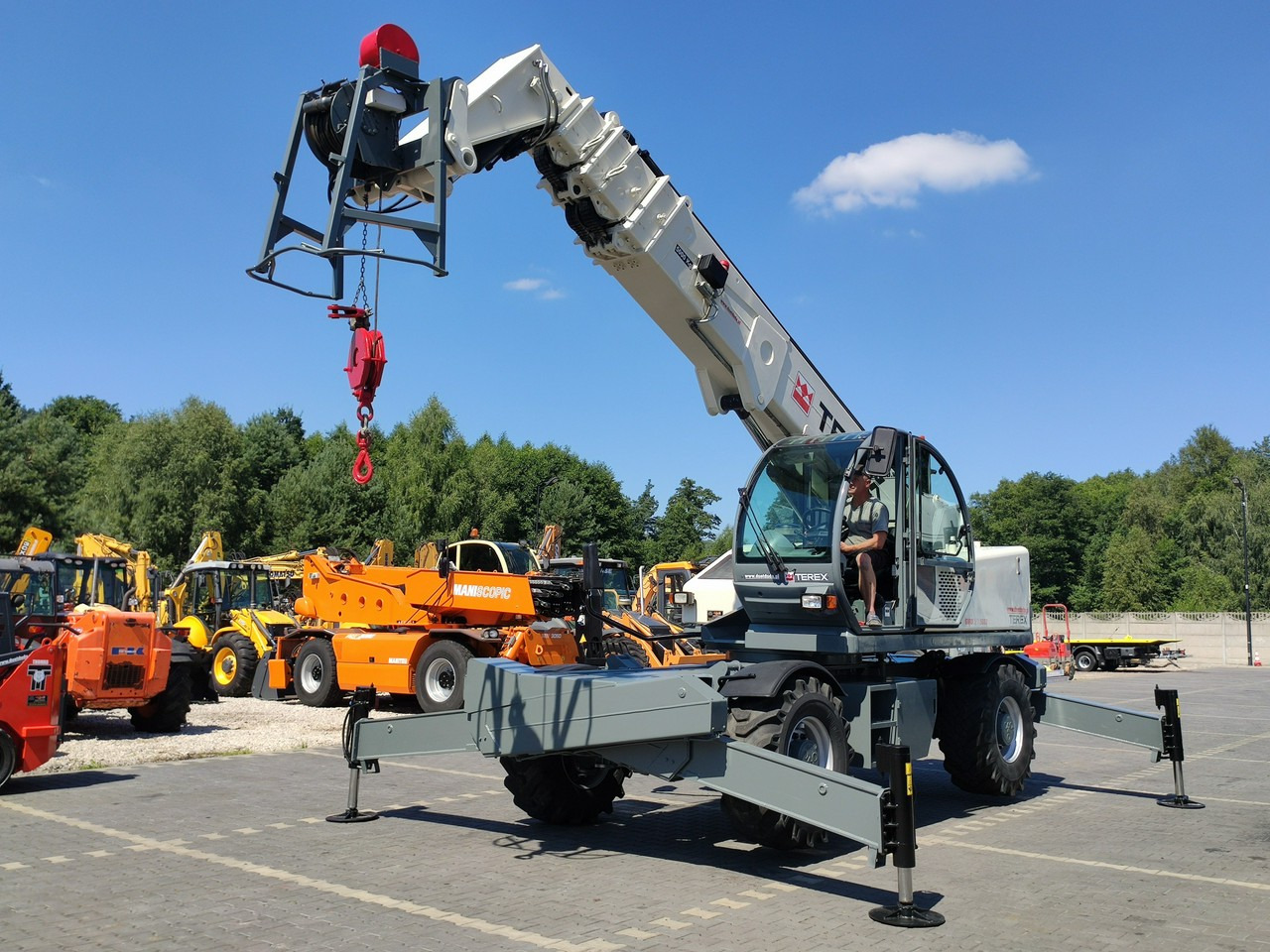 Terex Lift GTH 5022 ROTO Obrotowa Ładowarka Teleskopowa - Telescopic handler: picture 5 Terex Lift GTH 5022 ROTO Obrotowa Ładowarka Teleskopowa - Telescopic handler: picture 5