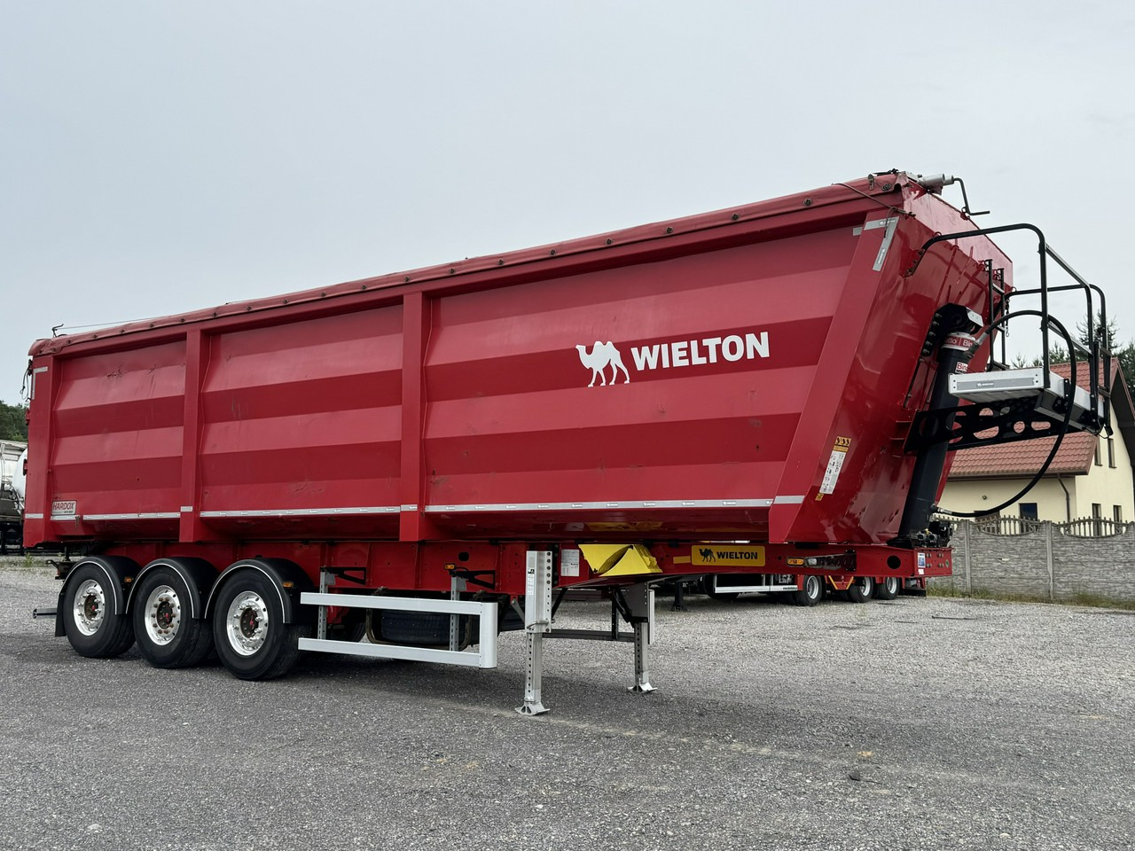 Wielton HARDOX STALOWA DO ZŁOMU 50m Oś Podnoszona Złomówka Stan Bdb - Tipper semi-trailer: picture 2 Wielton HARDOX STALOWA DO ZŁOMU 50m Oś Podnoszona Złomówka Stan Bdb - Tipper semi-trailer: picture 2