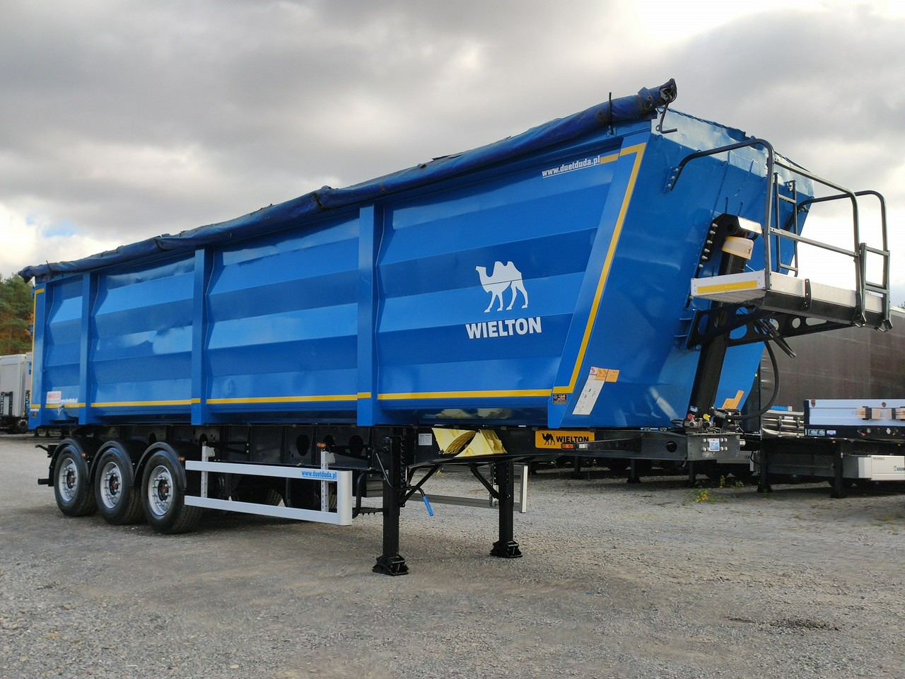 Wielton HARDOX STALOWA DO ZŁOMU 50m Oś Podnoszona Złomówka Super Stan - Tipper semi-trailer: picture 2 Wielton HARDOX STALOWA DO ZŁOMU 50m Oś Podnoszona Złomówka Super Stan - Tipper semi-trailer: picture 2