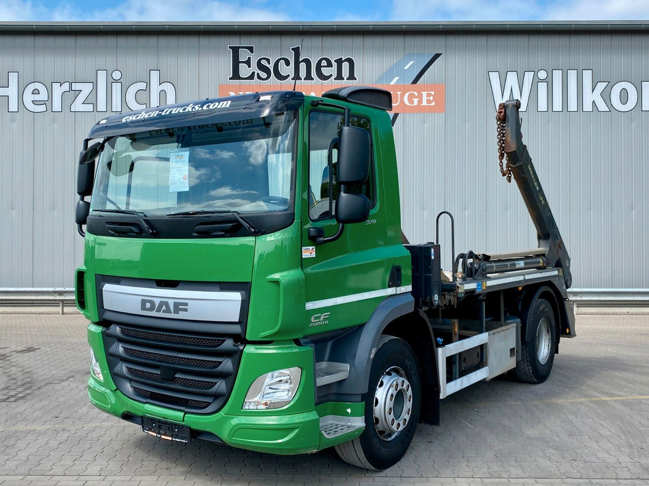 DAF CF 370 | MEILLER AK 12 Tele mit Funk*Klima*AHK - Tipper: picture 2 DAF CF 370 | MEILLER AK 12 Tele mit Funk*Klima*AHK - Tipper: picture 2