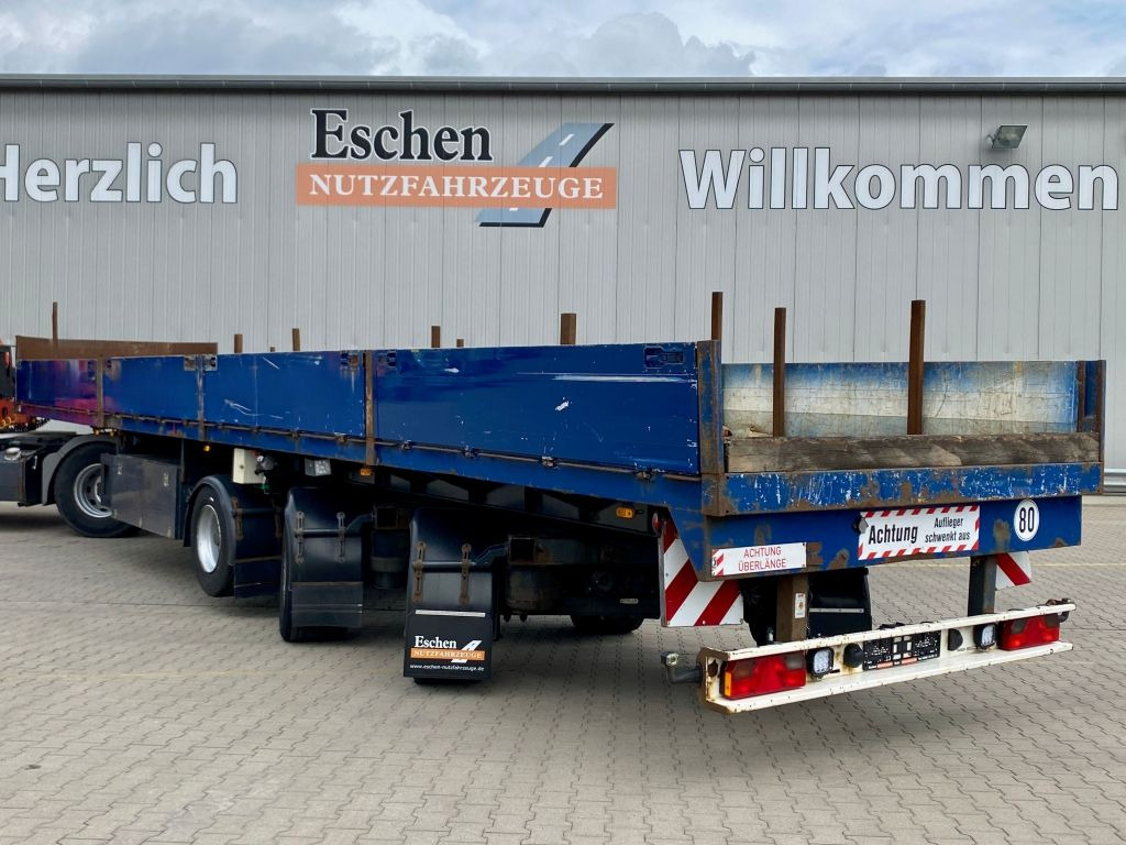 Janzen | ausziehbar*2+3 Achse gelenkt*Luft-Lift - Dropside/ Flatbed semi-trailer: picture 3 Janzen | ausziehbar*2+3 Achse gelenkt*Luft-Lift - Dropside/ Flatbed semi-trailer: picture 3