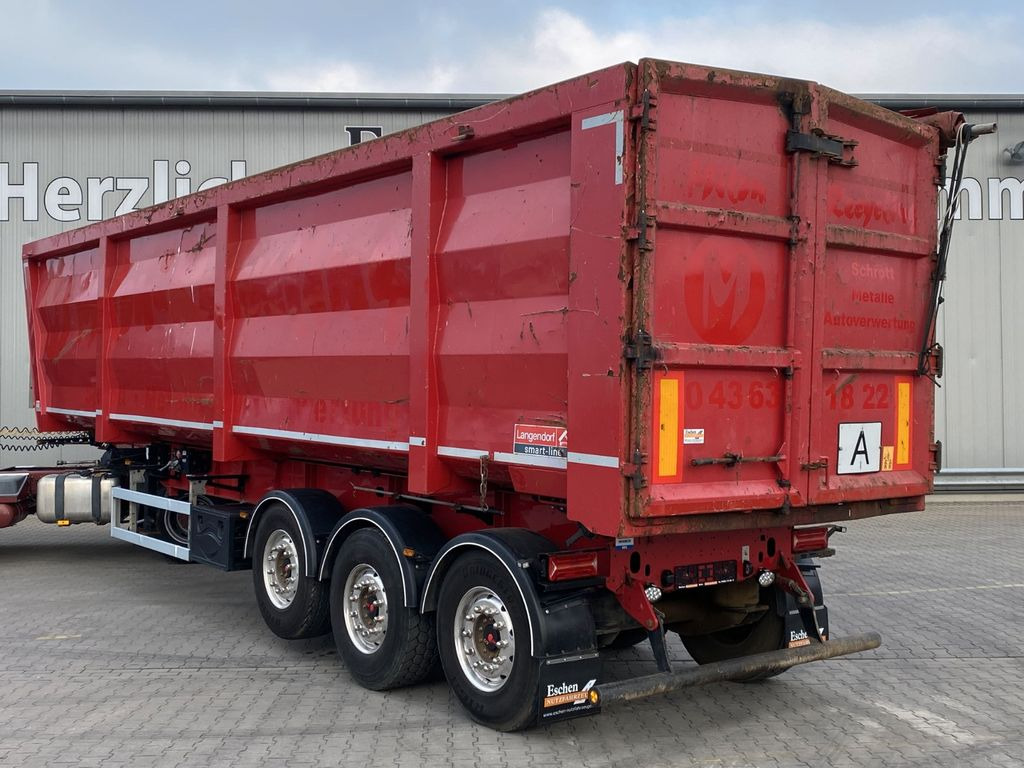 Langendorf Stahlmulde 50m³*ALU-Felgen*Portal*1+3 Liftachse - Tipper semi-trailer: picture 3 Langendorf Stahlmulde 50m³*ALU-Felgen*Portal*1+3 Liftachse - Tipper semi-trailer: picture 3