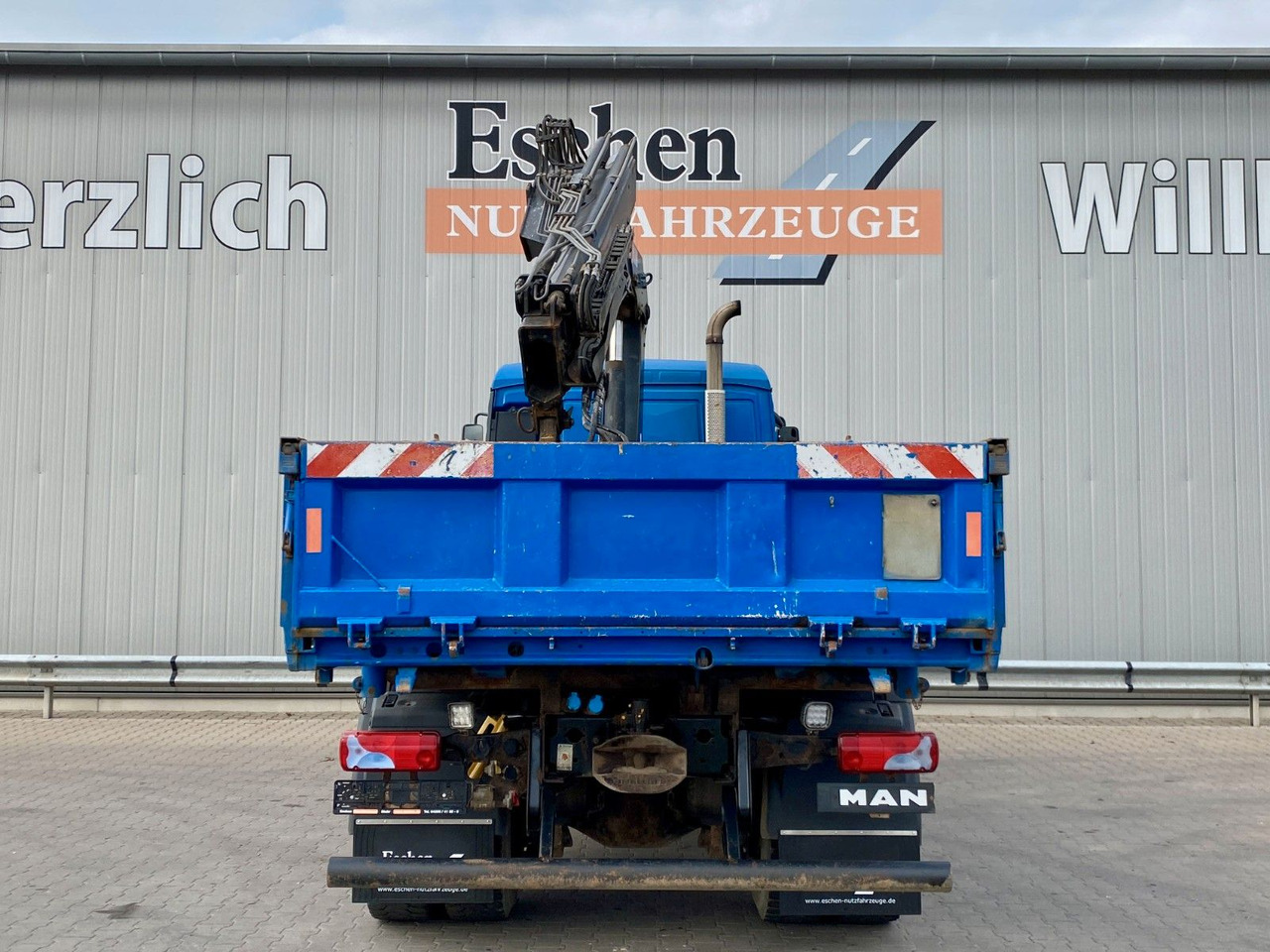 MAN TGA 18.360 4x4H BL*HIAB 122 BS-2*Dautel 3-Seiten - Tipper, Crane truck: picture 5 MAN TGA 18.360 4x4H BL*HIAB 122 BS-2*Dautel 3-Seiten - Tipper, Crane truck: picture 5