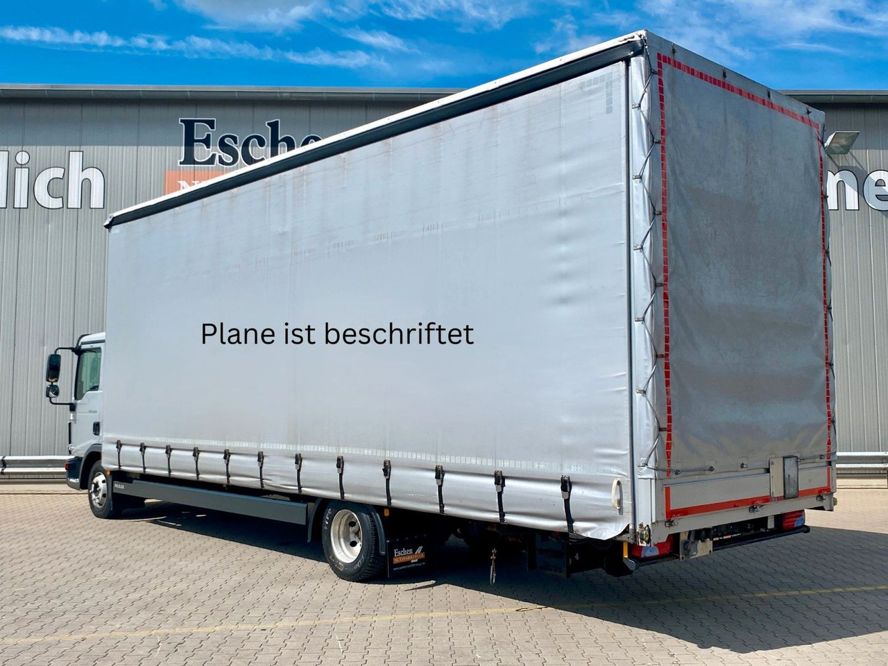 MAN TGL 8.220 I Pritsche Plane*Klima*2Tank*Automatik - Curtainsider truck: picture 3 MAN TGL 8.220 I Pritsche Plane*Klima*2Tank*Automatik - Curtainsider truck: picture 3