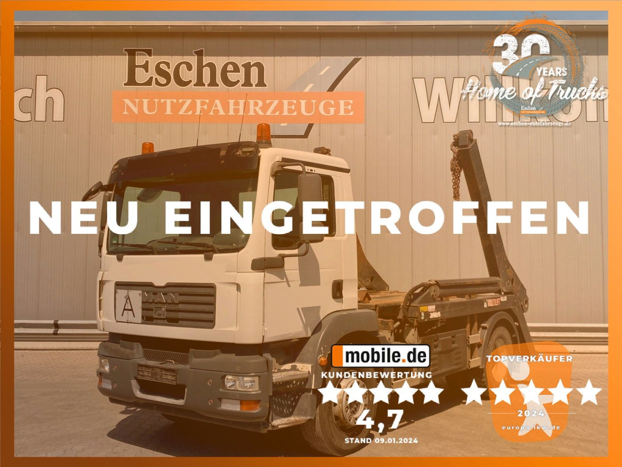MAN TGM 18.330 | Multilift SLT 140 Tele*AHK*manuell - Tipper: picture 1 MAN TGM 18.330 | Multilift SLT 140 Tele*AHK*manuell - Tipper: picture 1