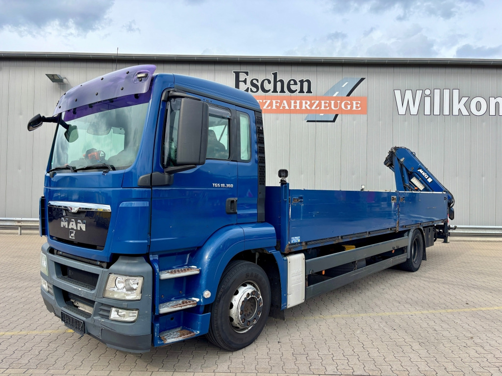 MAN TGS 18.360 4x2 LL / MKG HLK 111 Kran - Dropside/ Flatbed truck, Crane truck: picture 2 MAN TGS 18.360 4x2 LL / MKG HLK 111 Kran - Dropside/ Flatbed truck, Crane truck: picture 2
