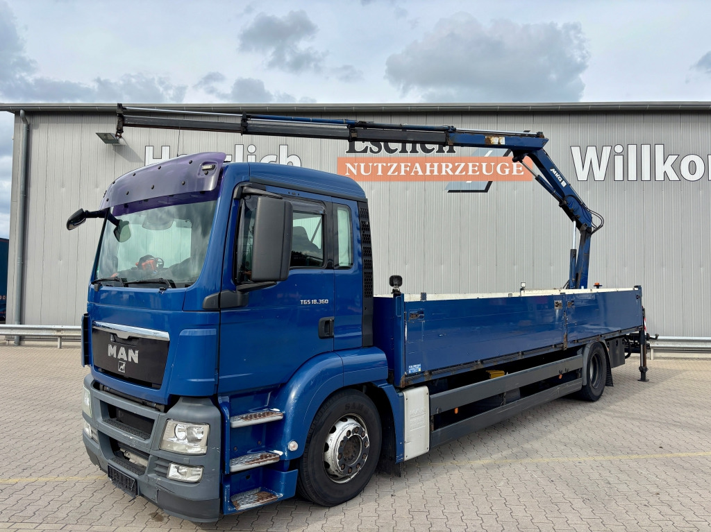 MAN TGS 18.360 4x2 LL / MKG HLK 111 Kran - Dropside/ Flatbed truck, Crane truck: picture 3 MAN TGS 18.360 4x2 LL / MKG HLK 111 Kran - Dropside/ Flatbed truck, Crane truck: picture 3