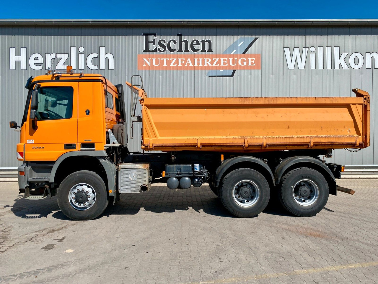 Mercedes-Benz 3344 Actros MP3 6x6 | MEILLER*Telligent*AC*AHK - Tipper: picture 3 Mercedes-Benz 3344 Actros MP3 6x6 | MEILLER*Telligent*AC*AHK - Tipper: picture 3