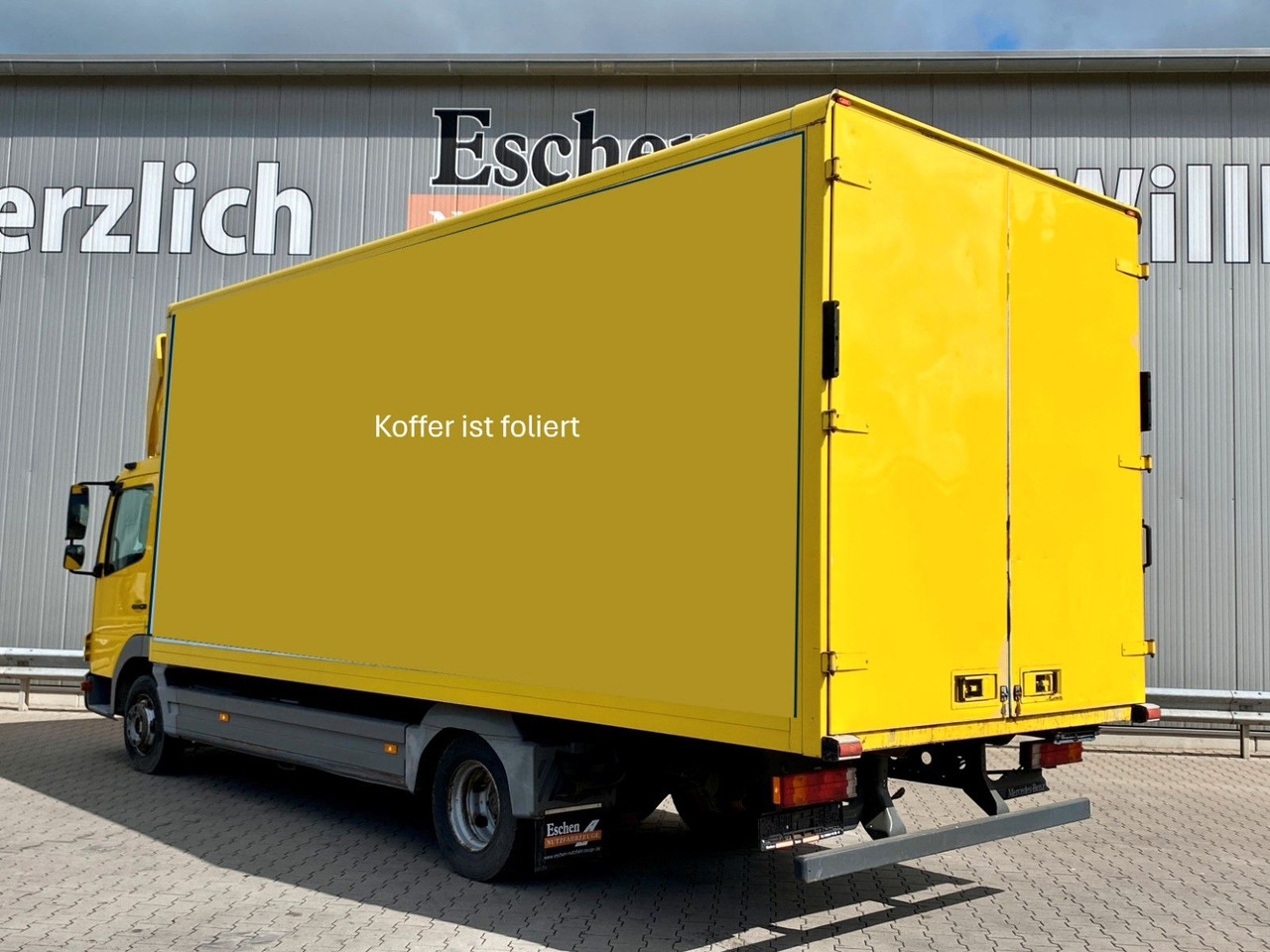 Mercedes-Benz 816 Atego | 3 Sitze*3x Zurrleisten*Portal*ASR Mercedes-Benz 816 Atego | 3 Sitze*3x Zurrleisten*Portal*ASR - Box truck: picture 3 Mercedes-Benz 816 Atego | 3 Sitze*3x Zurrleisten*Portal*ASR Mercedes-Benz 816 Atego | 3 Sitze*3x Zurrleisten*Portal*ASR - Box truck: picture 3